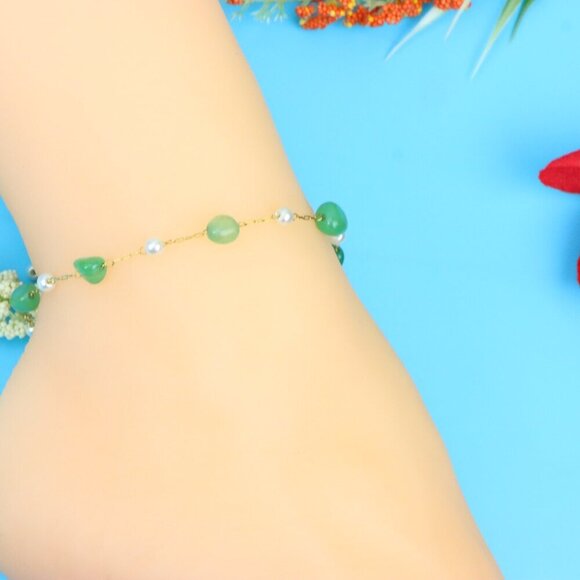 Elegant Handmade Anklet – Perfect for Women & Girls | Ideal Gift Option, DYC1598 - Picture 6 of 8